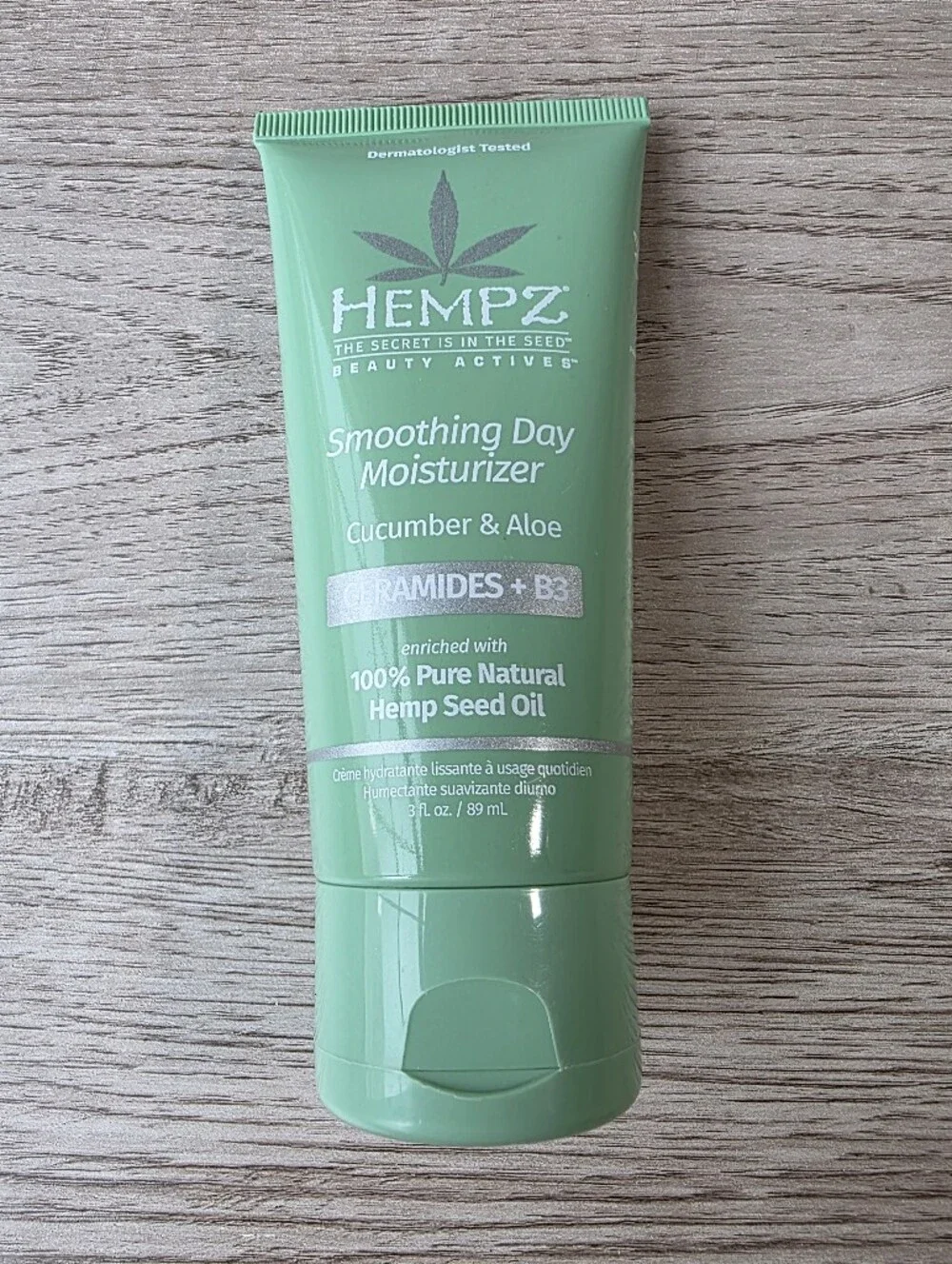 HEMPZ Smoothing Day Moisturizer Cucumber & Aloe Ceramides + B3 3 oz Sealed